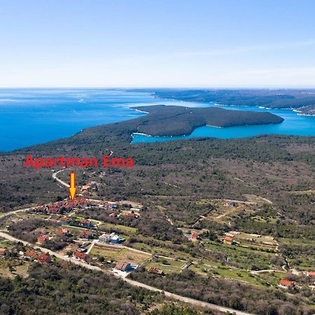 Apartman Ema 4+2 Koromačno Esterno foto